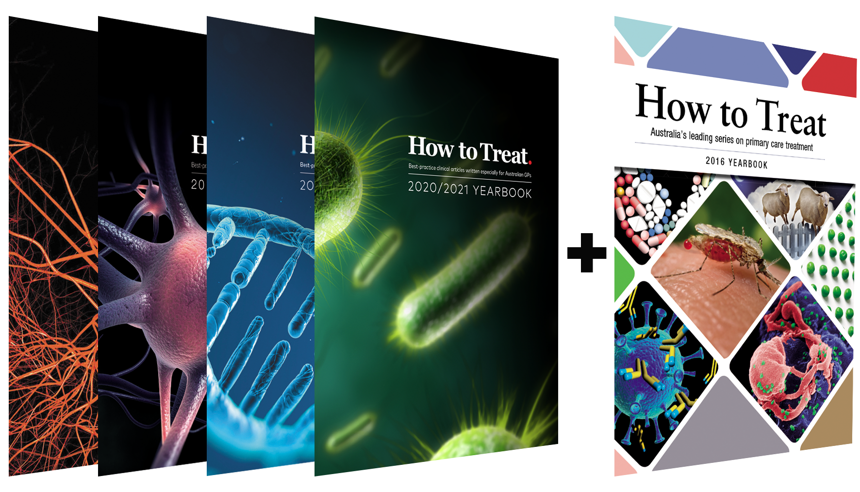 Bundle of 5 How to Treat Yearbooks