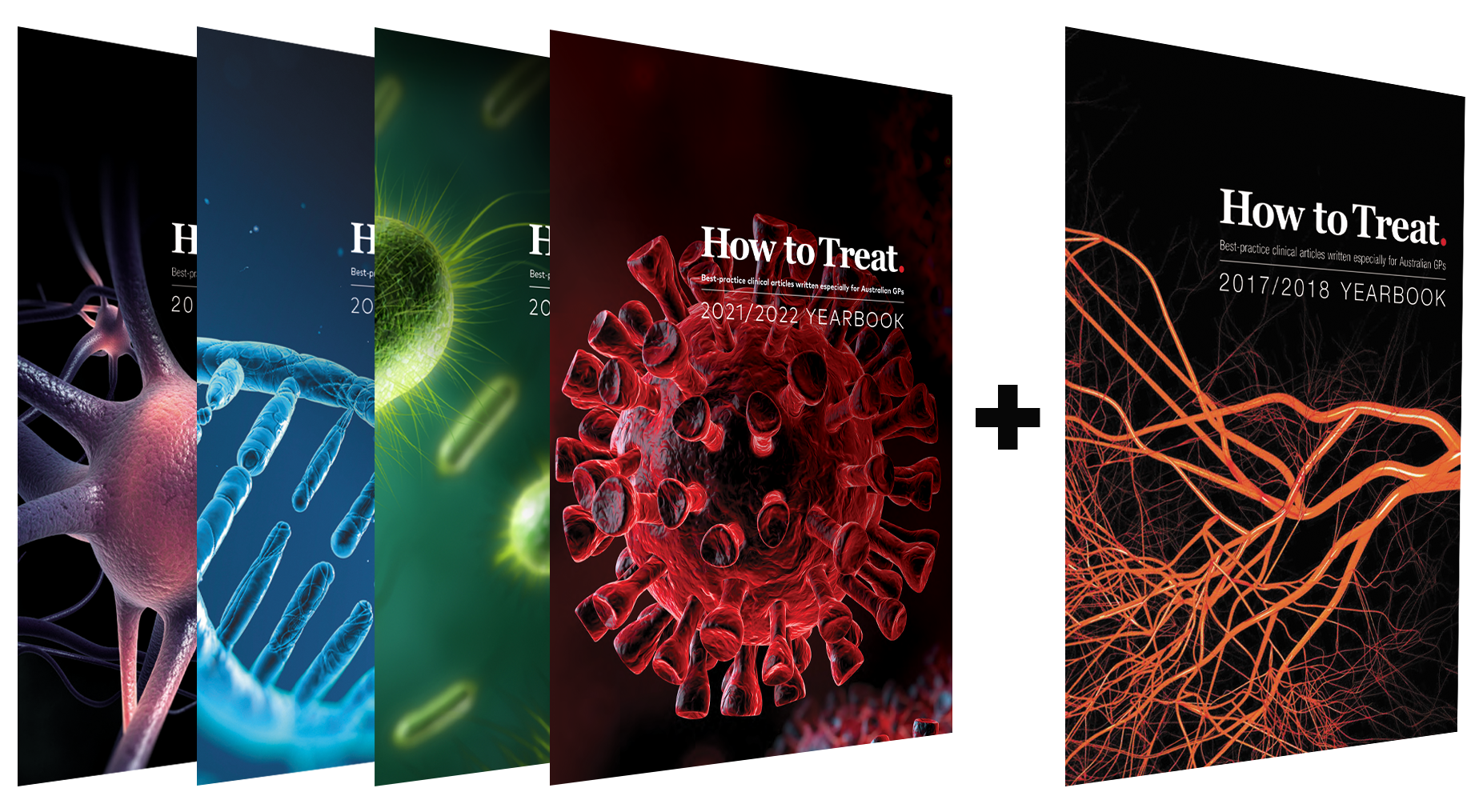 Bundle of 5 How to Treat Yearbooks