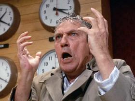 Howard Beale (Peter Finch) in the 1976 film Network