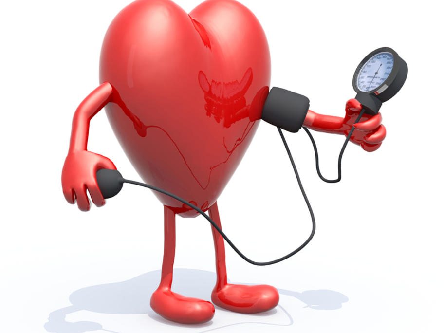 blood pressure heart man