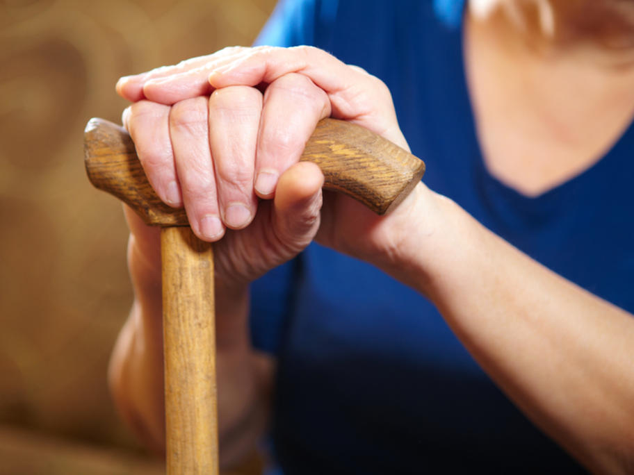 elderly woman