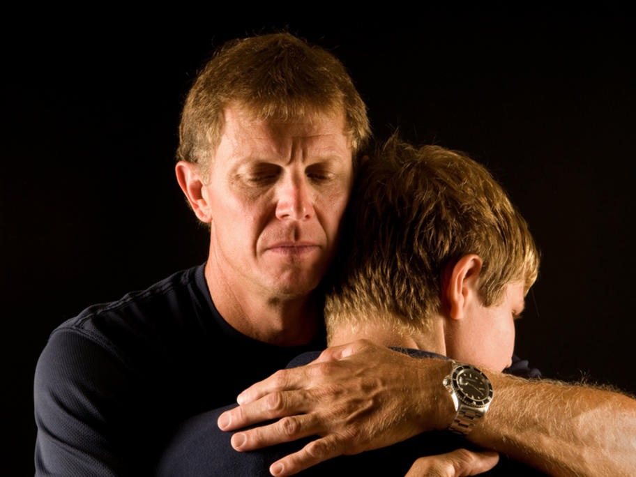 father and son