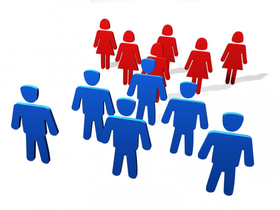 Gender differences concept
