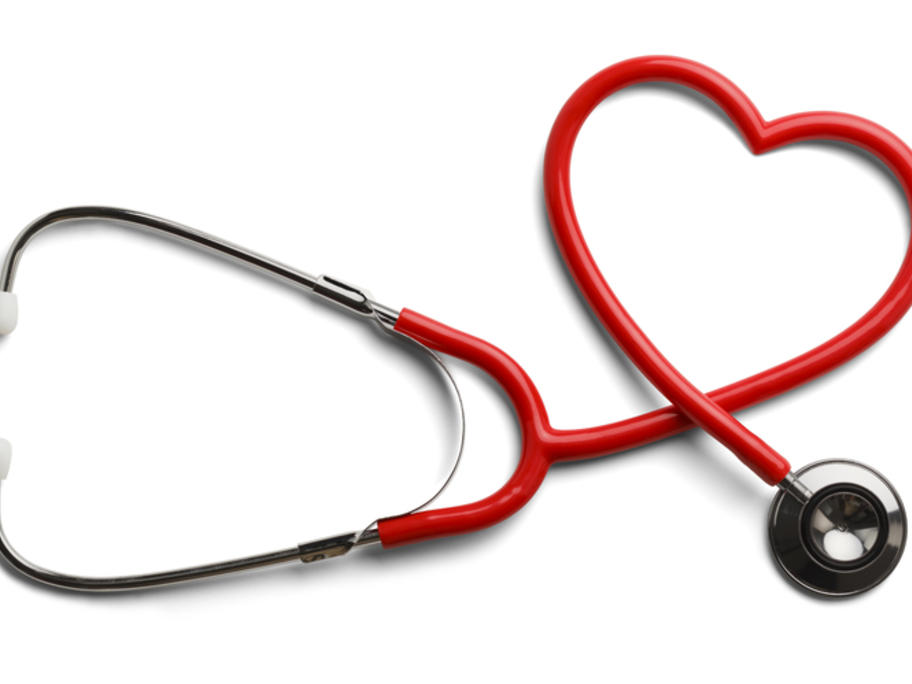 heart stethoscope concept
