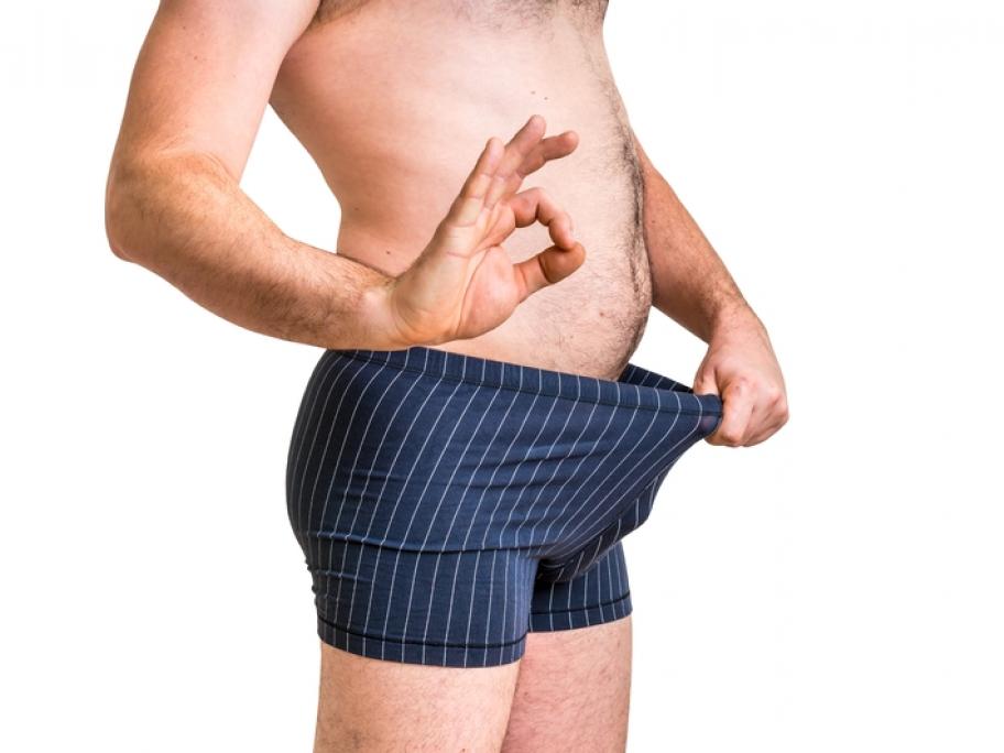 man and crotch