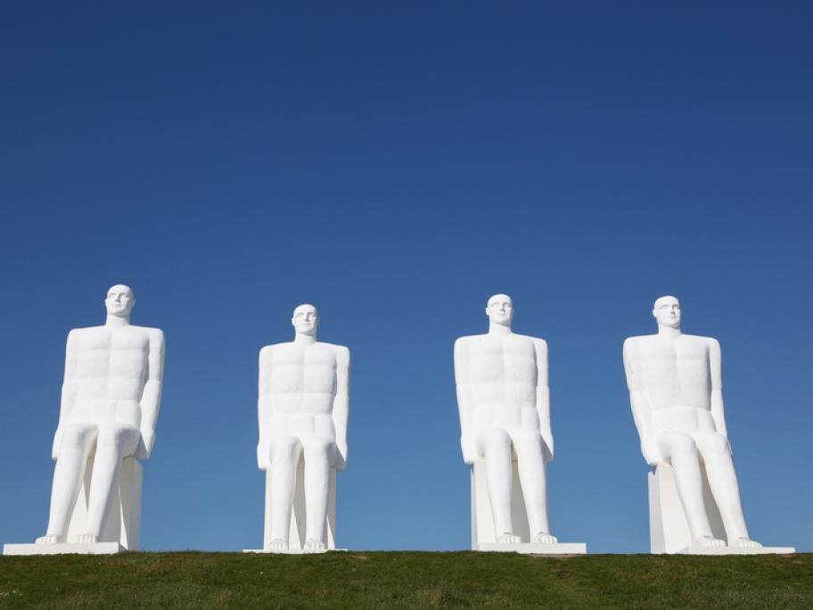 male statues