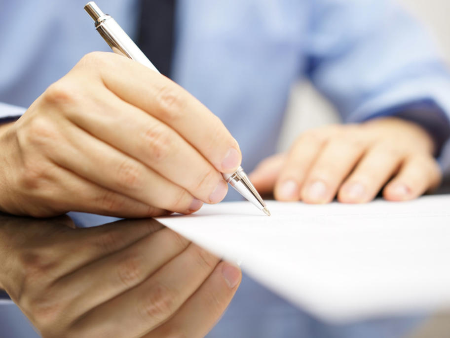 writing a letter