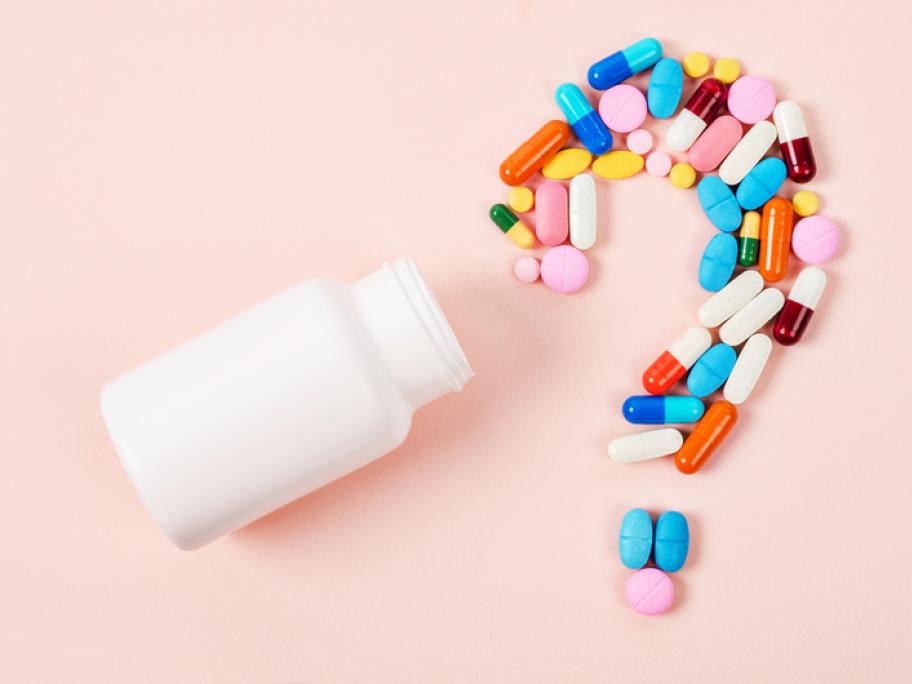 pills question mark