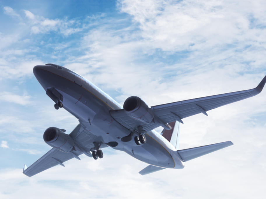 plane taking off