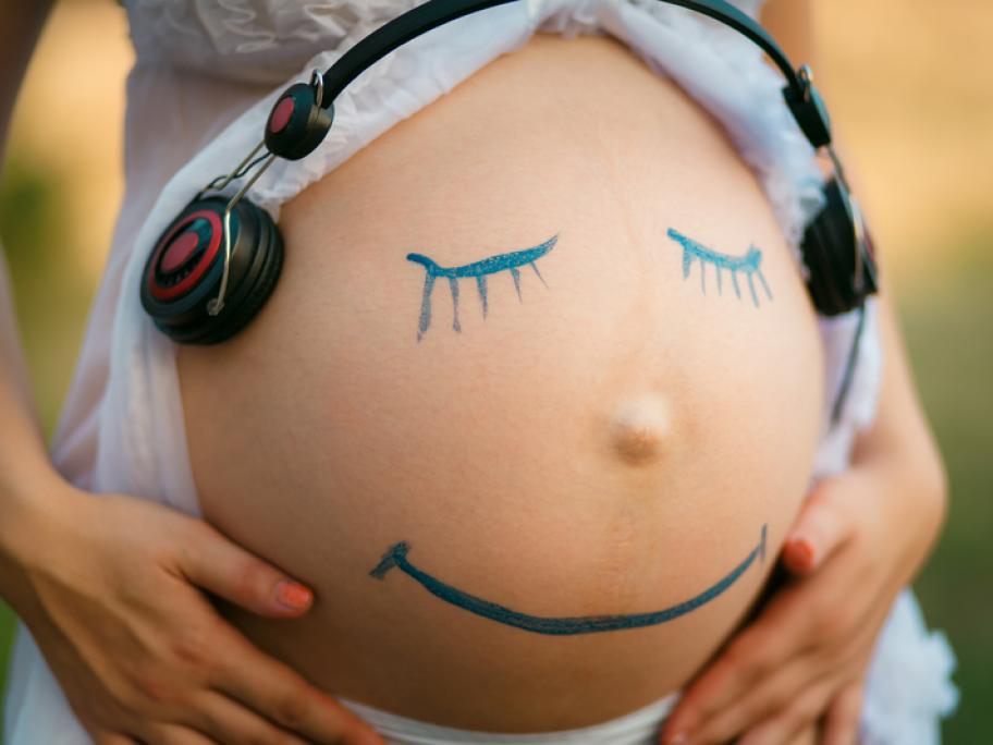 pregnant belly