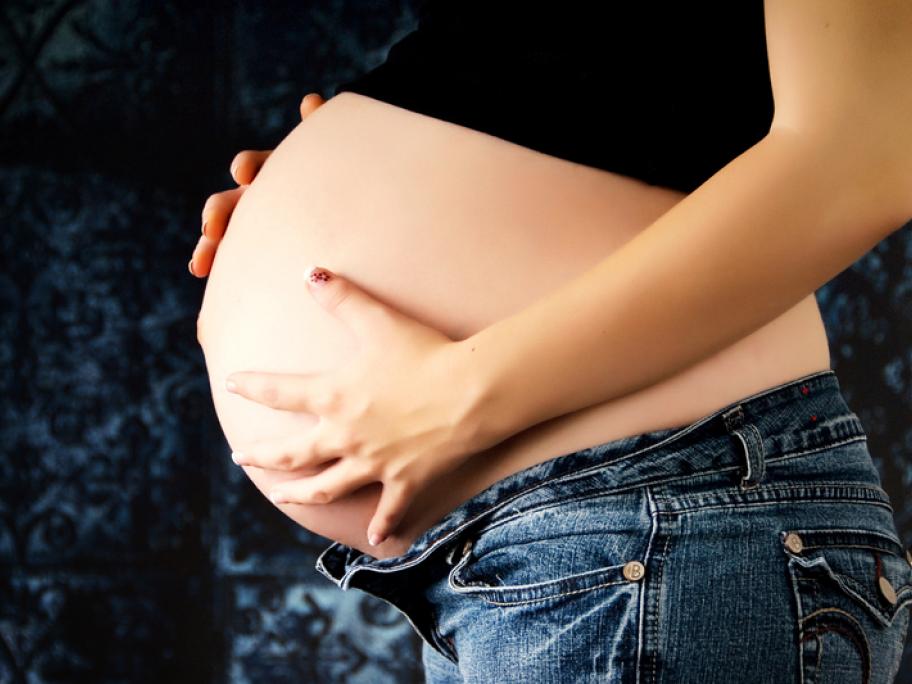 pregnant belly