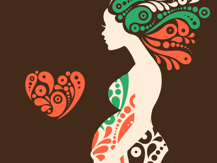 pregnant woman