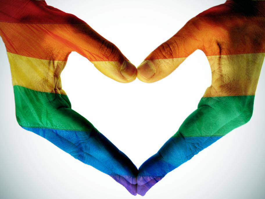 rainbow hands