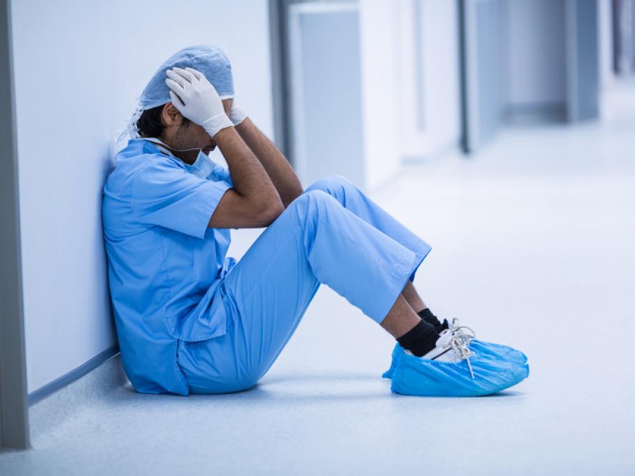 sad surgeon