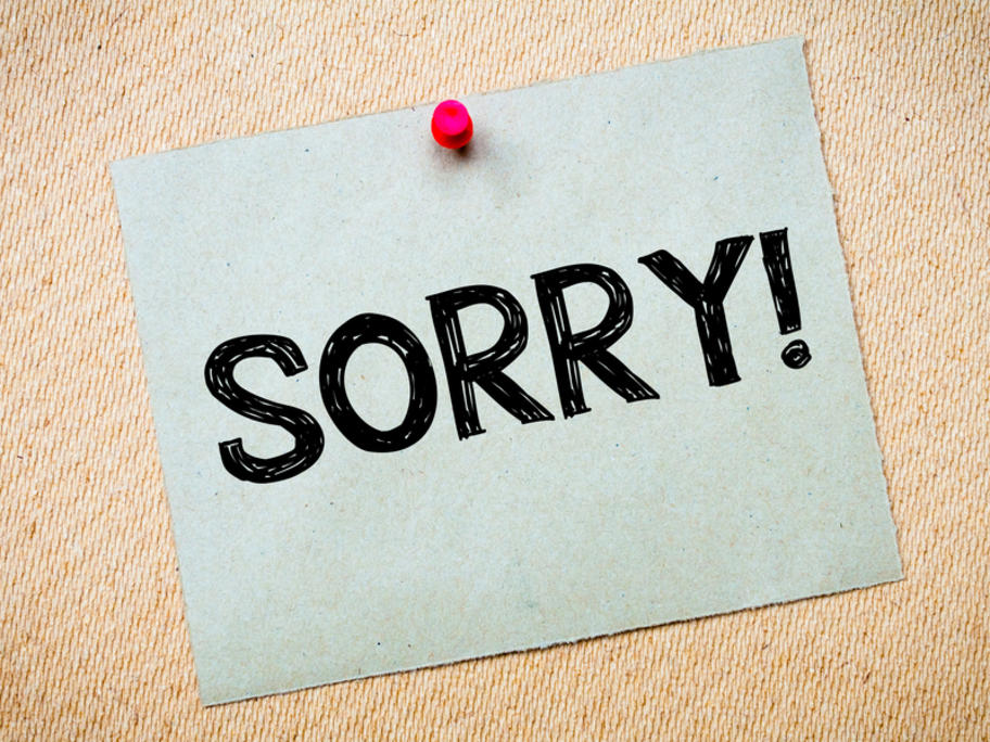 sorry