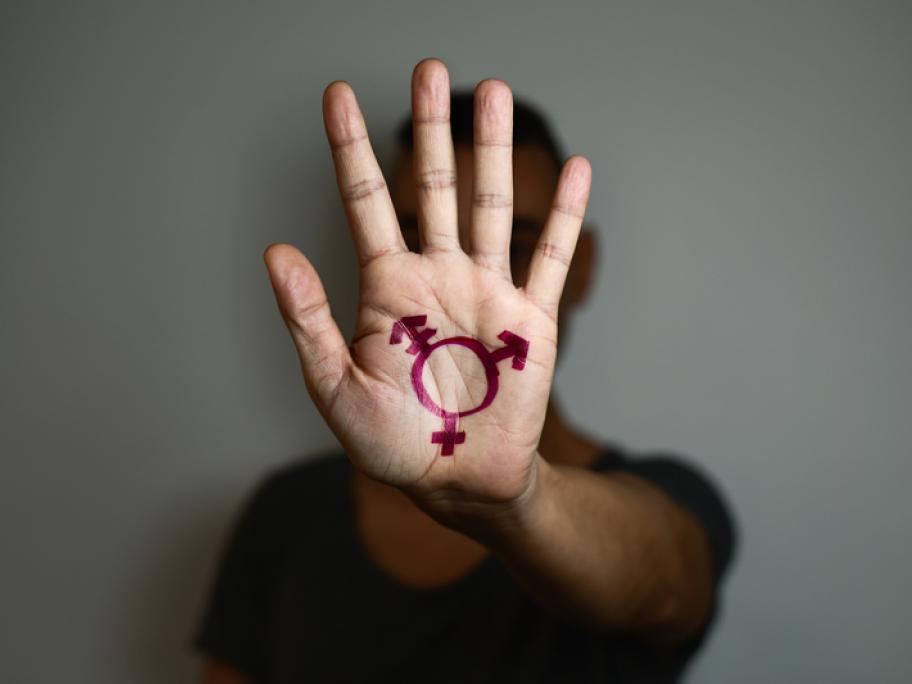 transgender hand