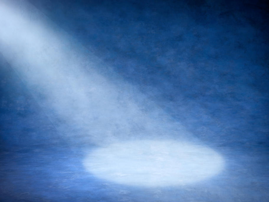 under the spotlight