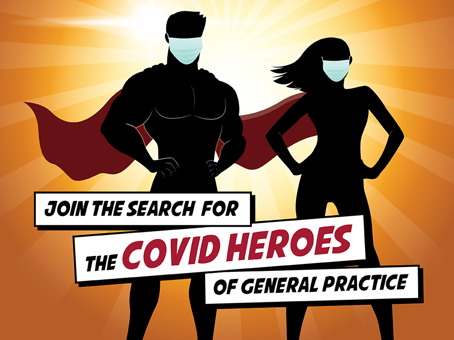COVID hero logo