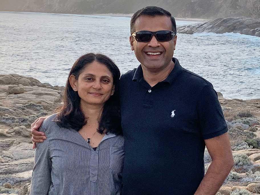 Dr Bijal Ghelani (left) and Dr Dhaval Ghelani.