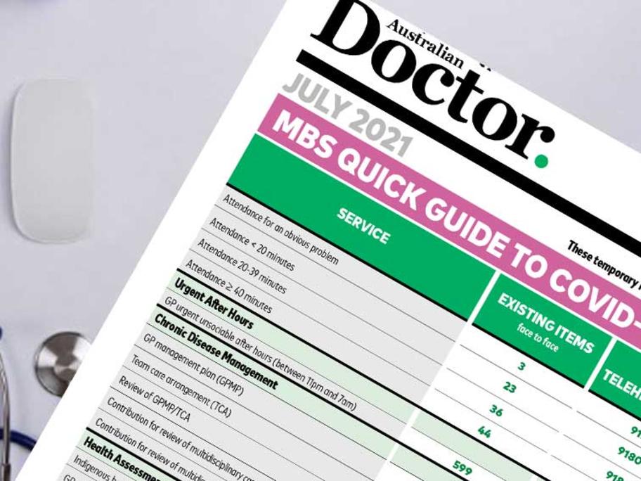 MBS covid quick guide