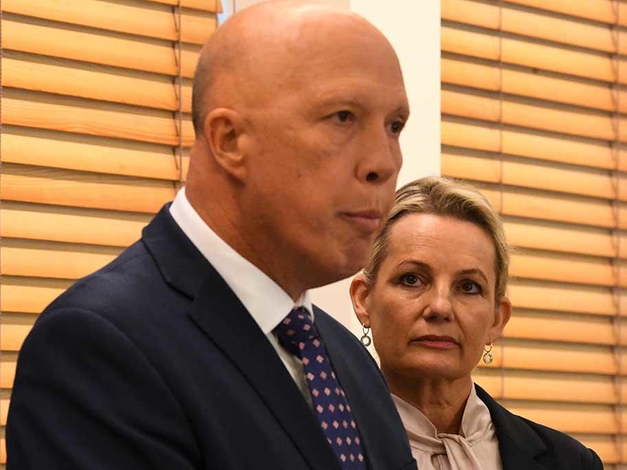 Liberal Party leader Peter Dutton