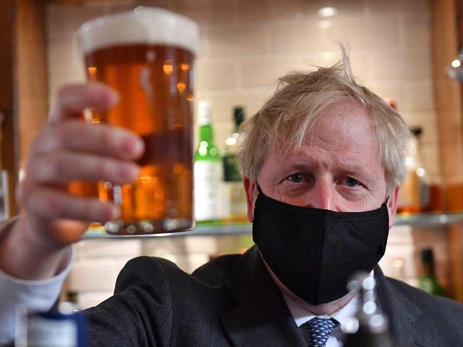 British Prime Minister Boris Johnson