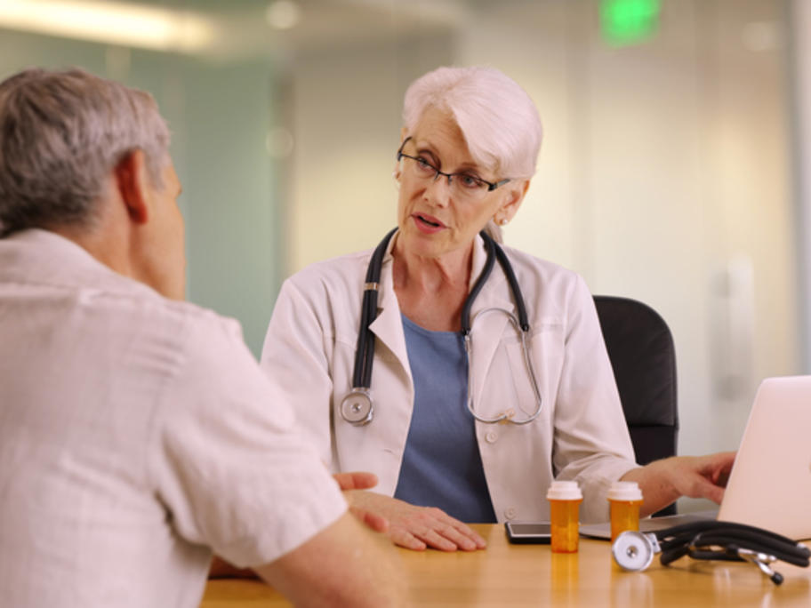 Senior doctor