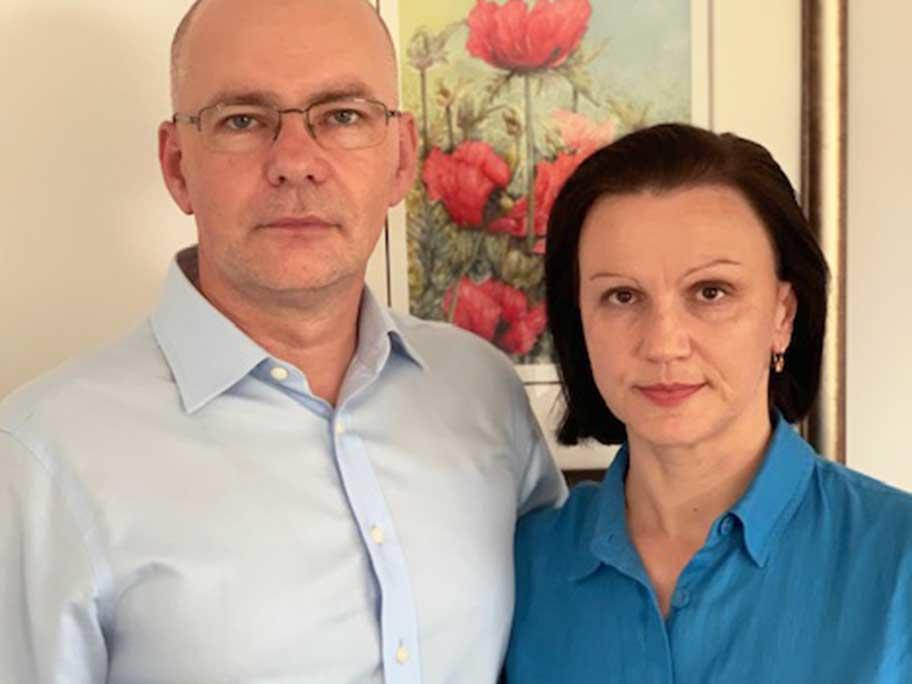Dr Vyacheslav Seppi and Dr Tetyana Seppi