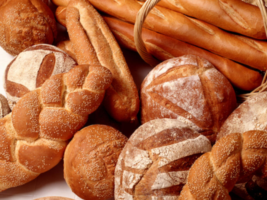 various types of bread