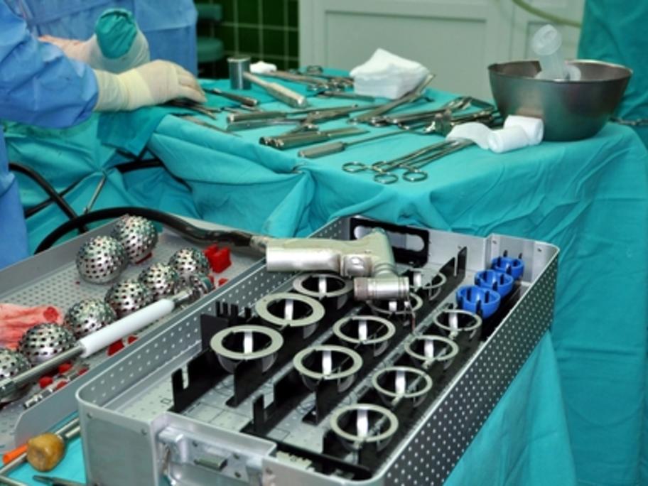 equipment for a hip replacement