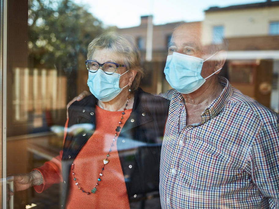 Locked down older patients