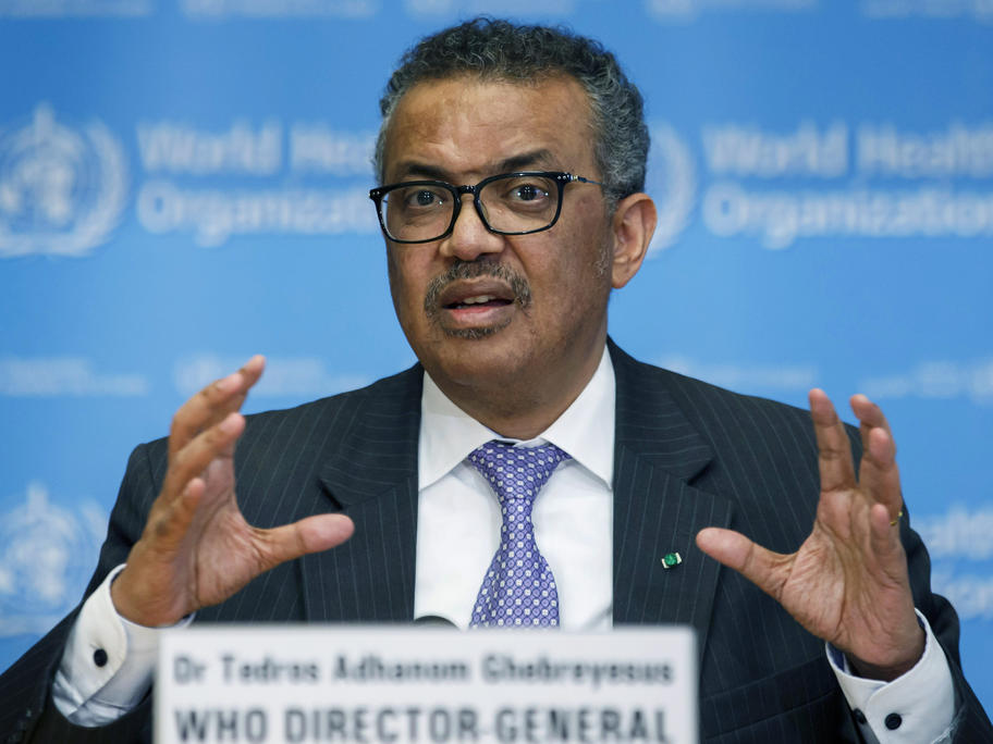 Dr Tedros Adhanom Ghebreyesus.