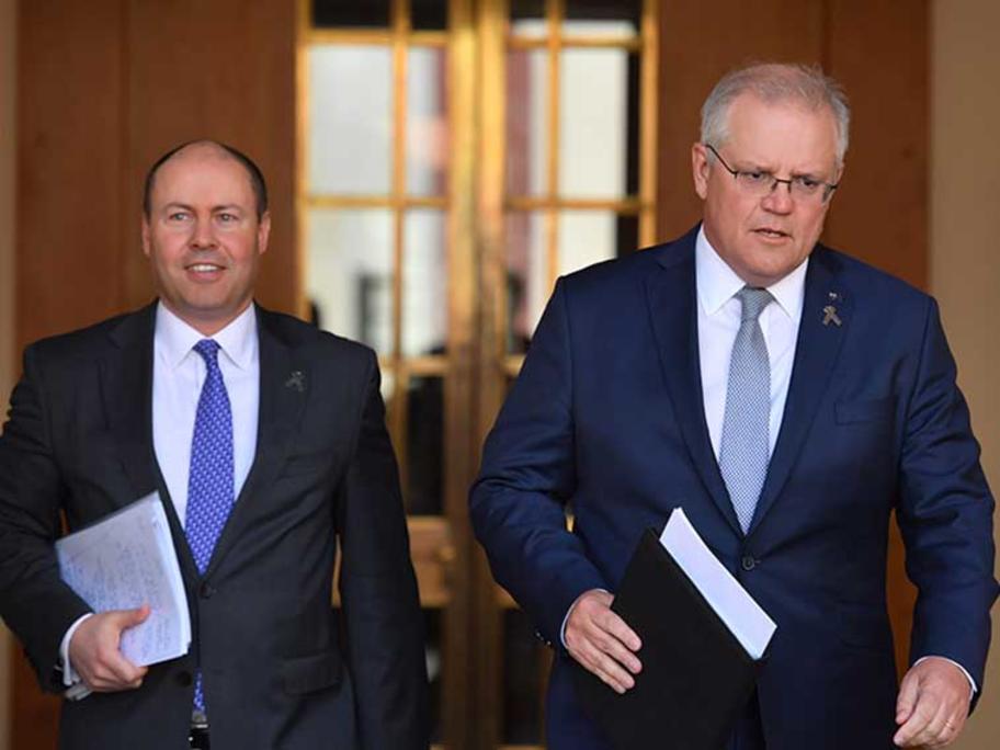 Josh Frydenberg and Scott Morrison