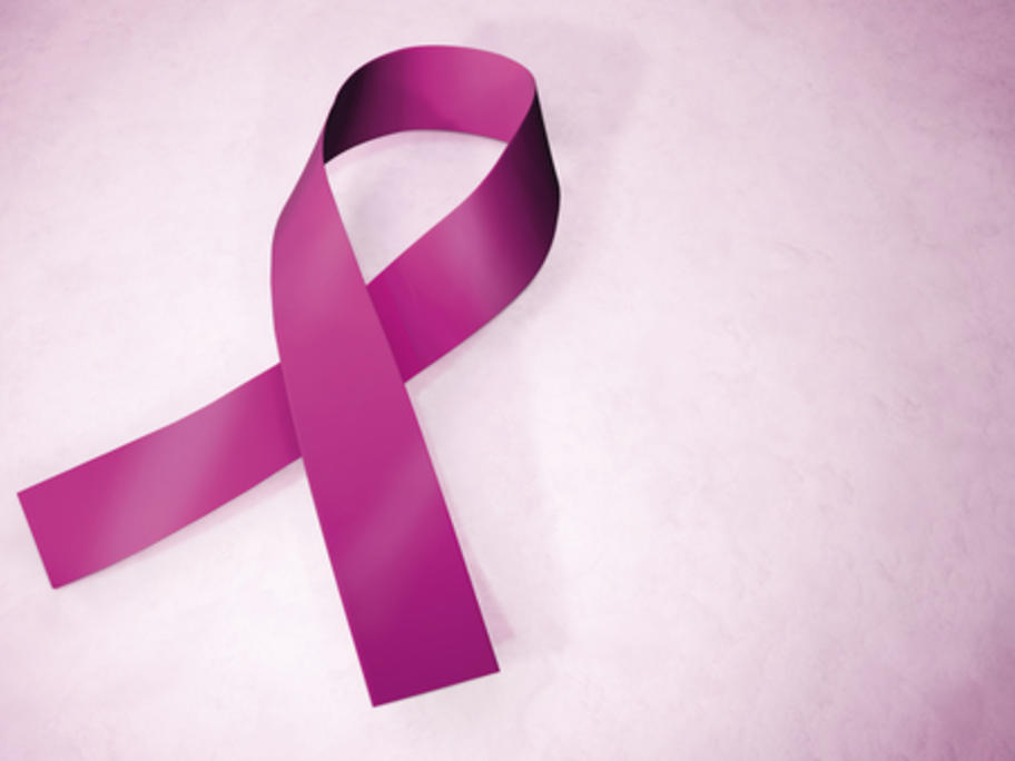 pink ribbon for breast cancer