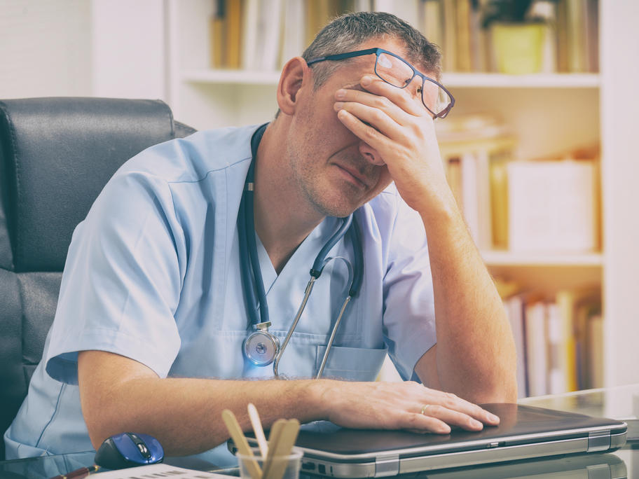 Sleepy doctor