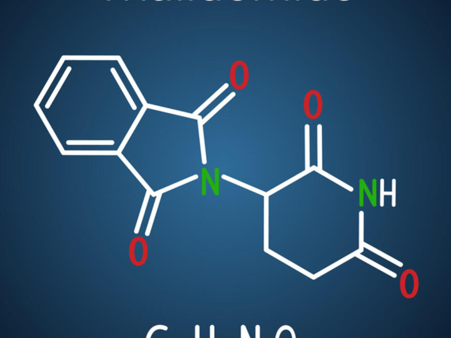 thalidomide molecular structure