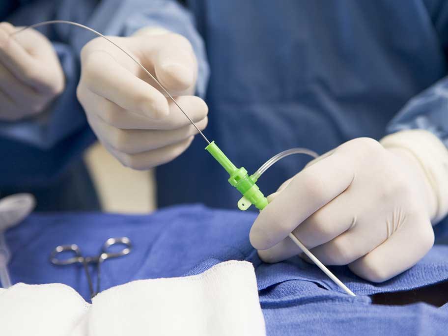 Intervenionalist in the cath lab