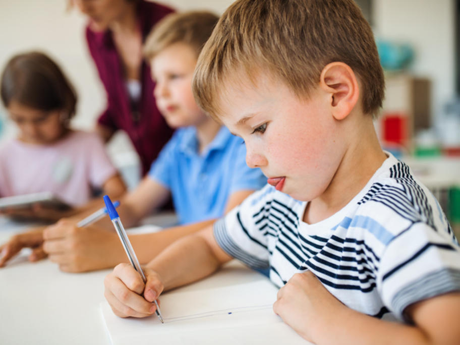 young children at school - Europe