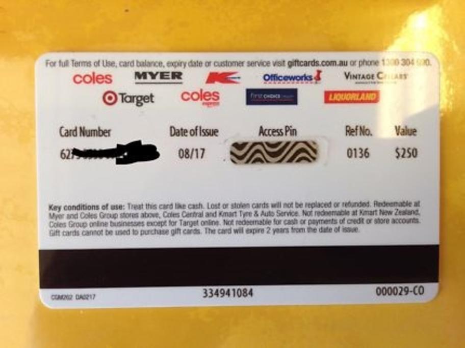 card
