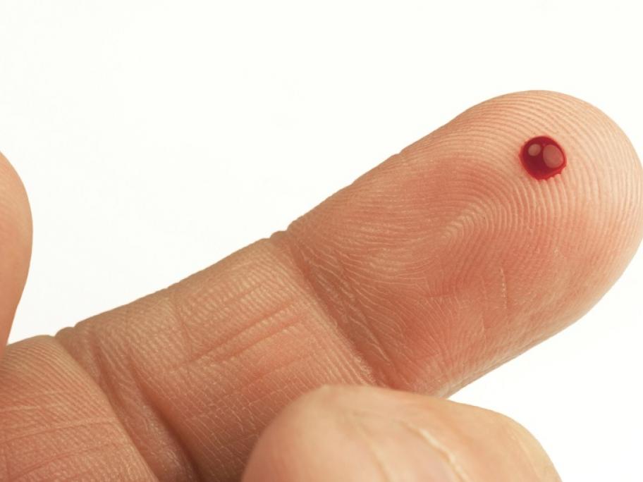 fingerprick test