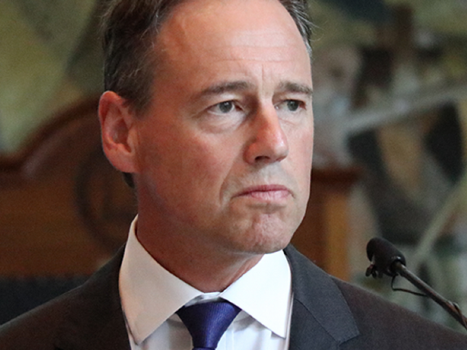 Minister for Health Greg Hunt