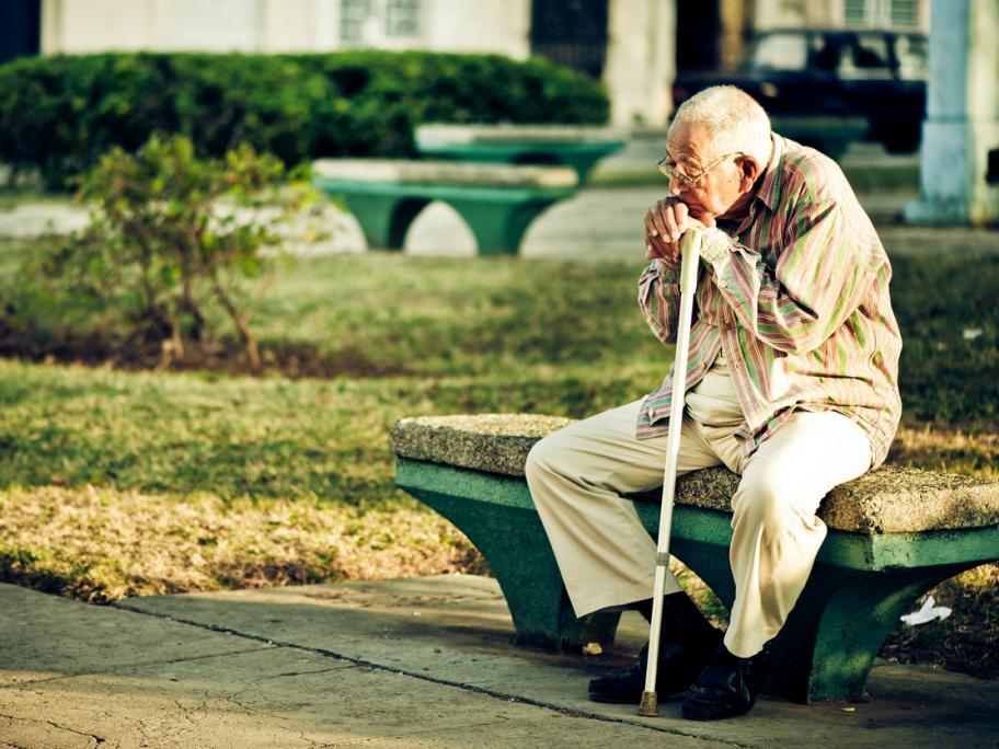 elderly man