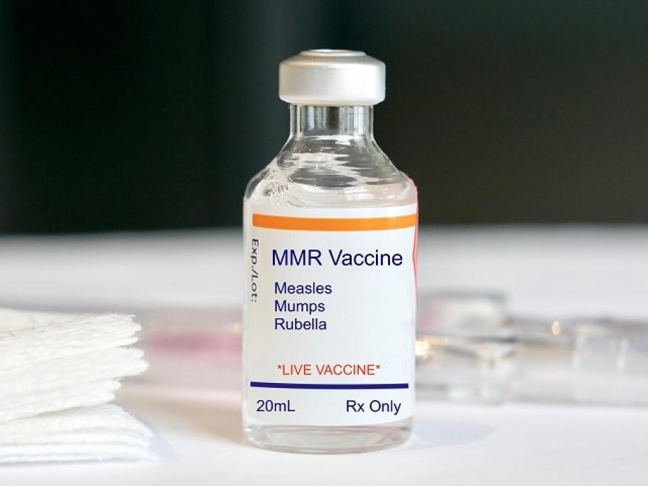 Measles vax