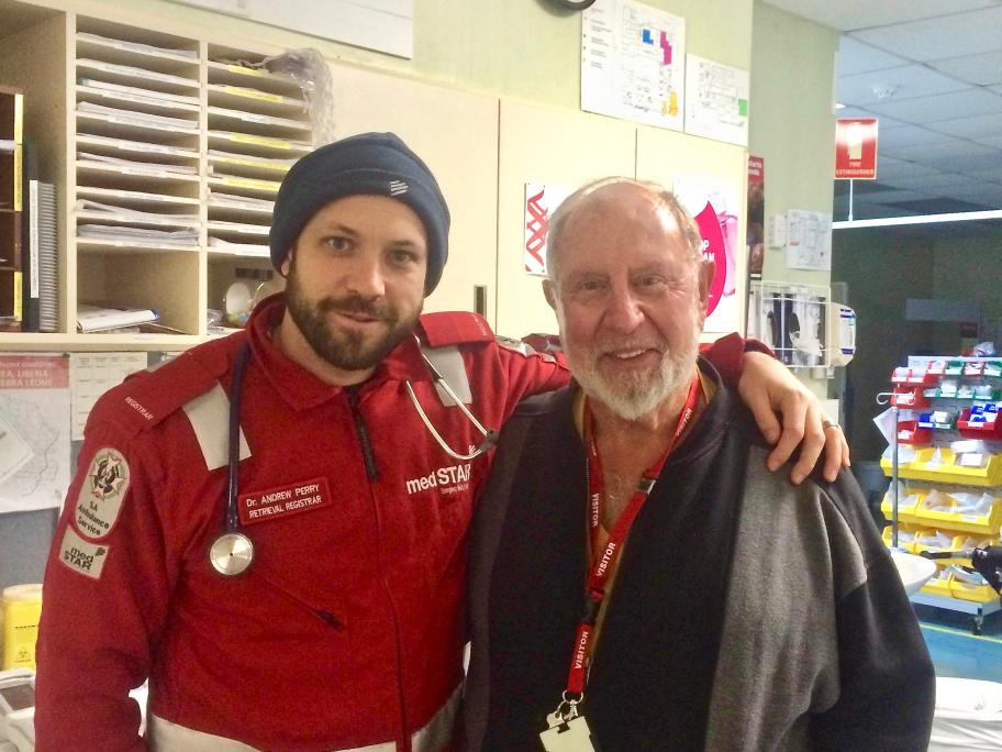 Dr Andrew Perry and Professor Max Kamien