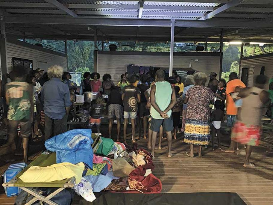 Aurukun camp