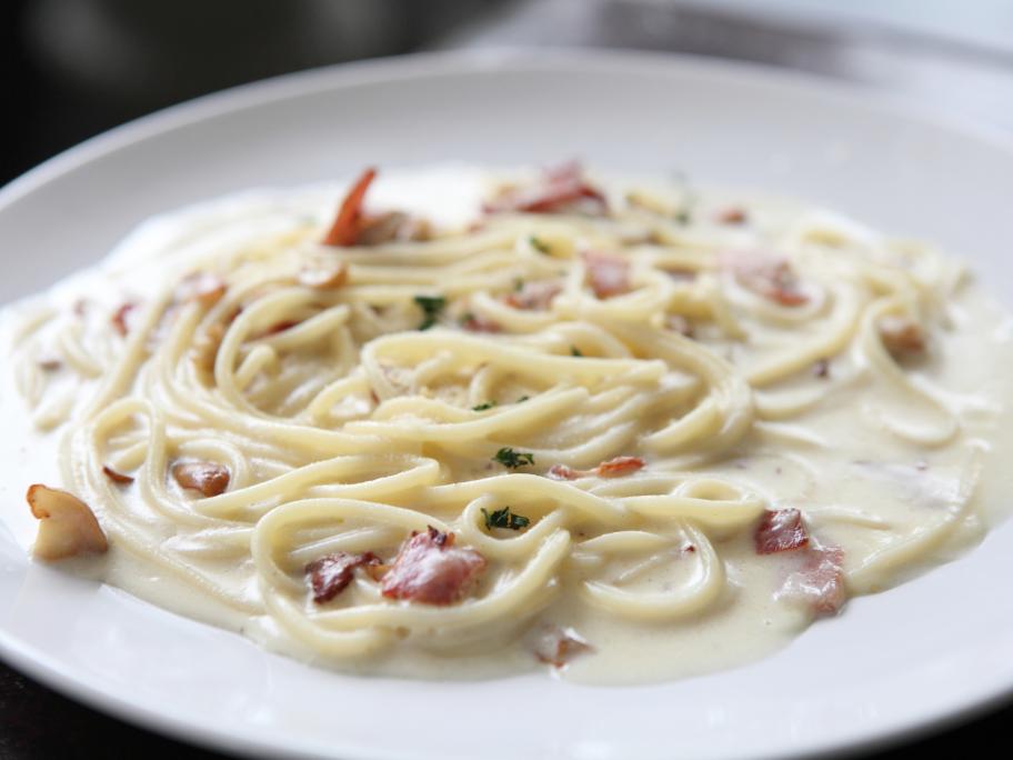 creamy pasta dish