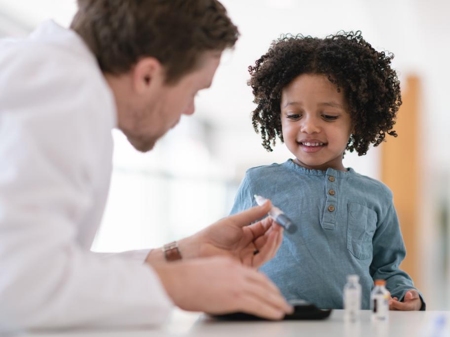 Child and EpiPen