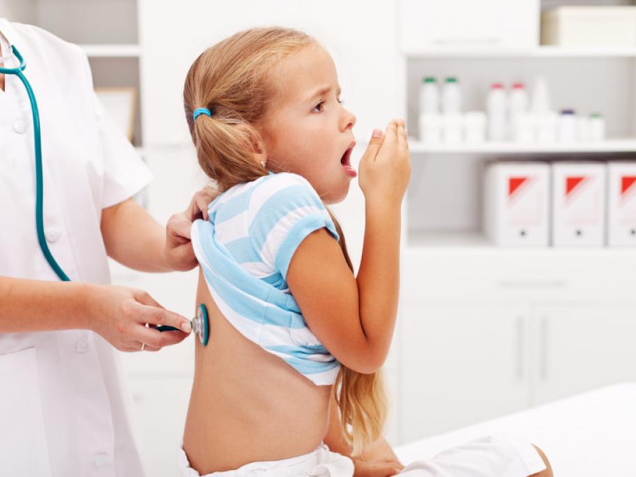 child coughing