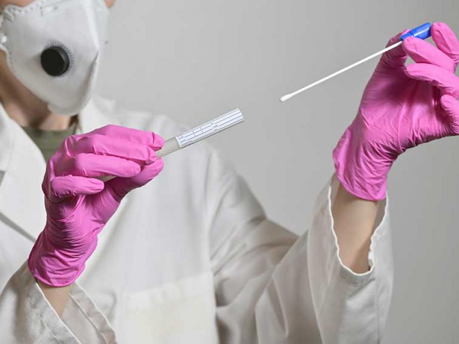 coronavirus swab