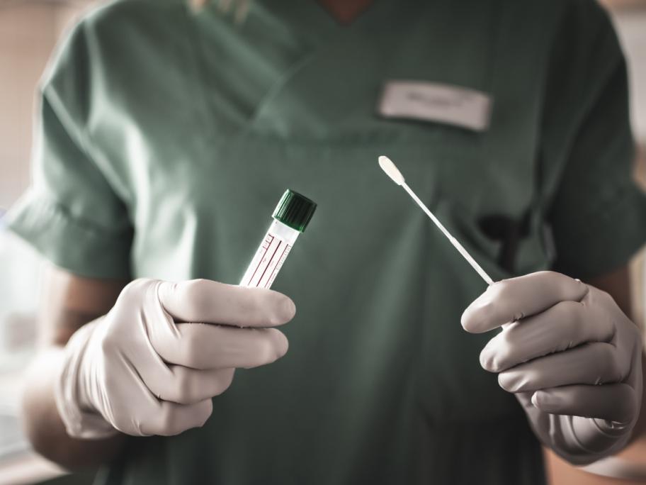Coronavirus swab test